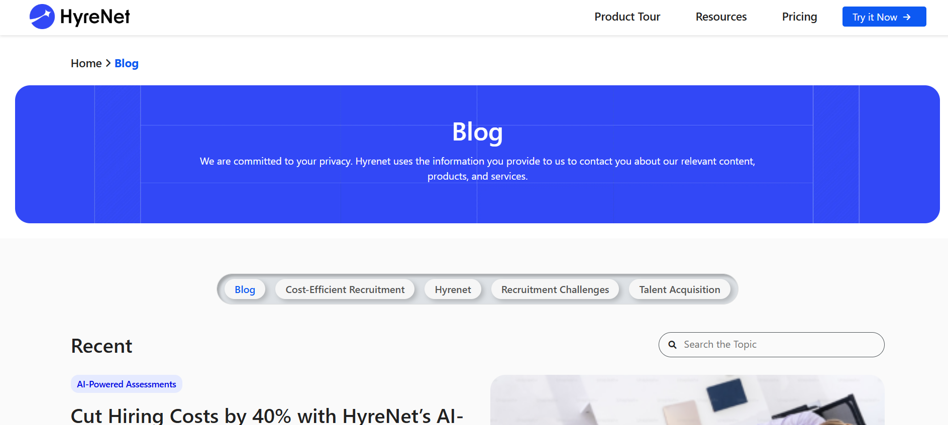Blog - Hyrenet